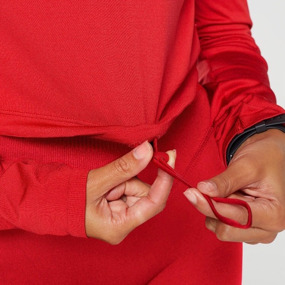 SWEAT SEAMLESS LONG SLEEVE CROP TOP - Picture 4 of 4